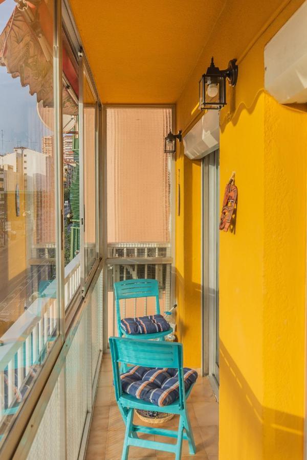 2Br Flat - Aircon - 5 Min Walk To Benidorm Beach Apartment Екстериор снимка